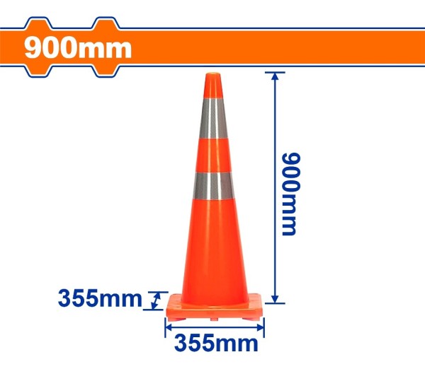 Cono Trafico Reflectivo Vial 90cm Wadfow Wyj1a90 - Imagen 2
