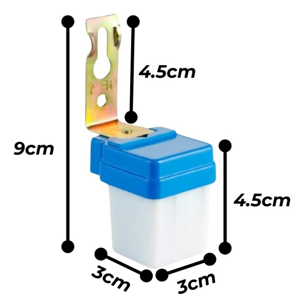 Fotocélula Reflector Lampara Tubo 1200w 3cables Interruptor - Imagen 2