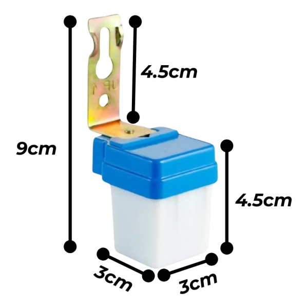 Fotocélula Reflector Lampara Tubo 1200w 3cables Interruptor - Imagen 2
