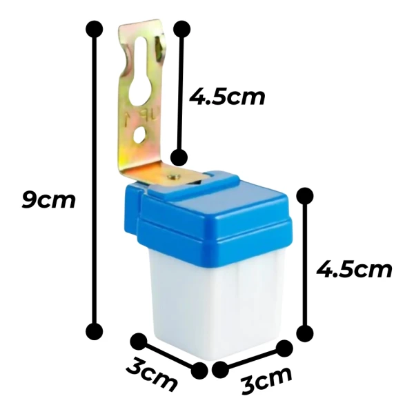 Fotocélula Reflector Lampara Tubo 1200w 3cables Interruptor - Imagen 2