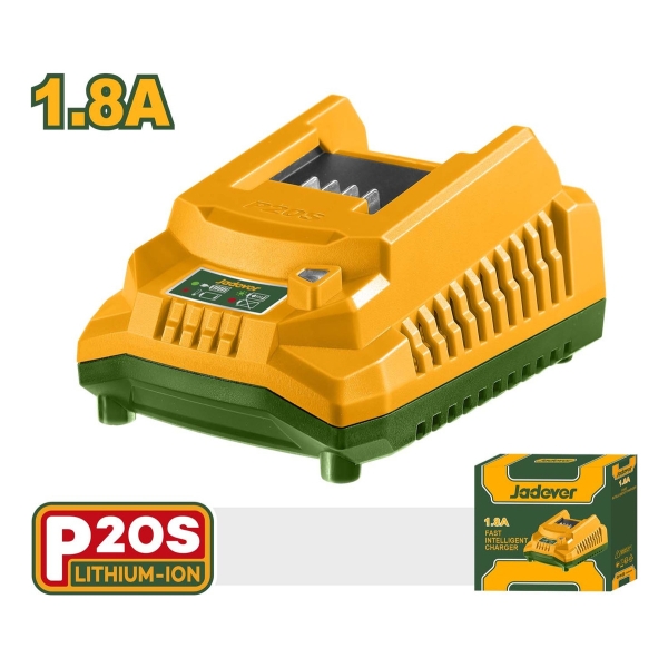 Cargador Bateria 20v Linea P20s Jadever Jdfcp518 - Imagen 2