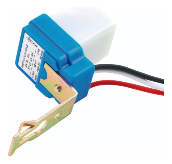 Fotocélula Reflector Lampara Tubo 1200w 3cables Interruptor - Imagen 3