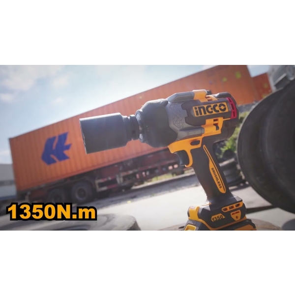 Llave Impacto 1350nm + Dados + Valija Ingco Ciwli20135 Ingco - Imagen 5
