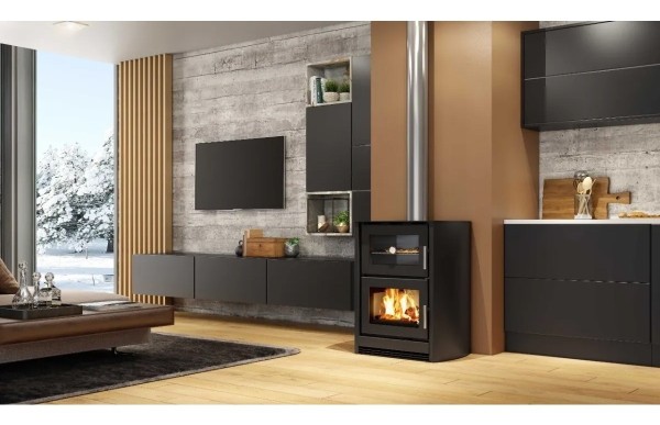 Calefactor Ecológico Horno Leña Doble Combustion Metavila - Imagen 3