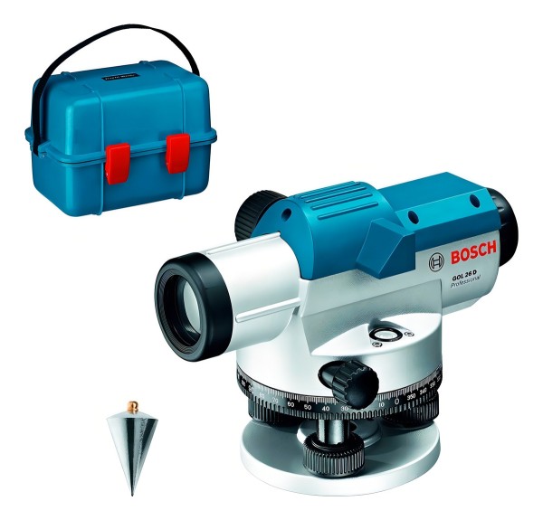 Nivel Óptico Bosch Gol 26 D 26x Aumento 100m Elsue - Imagen 5