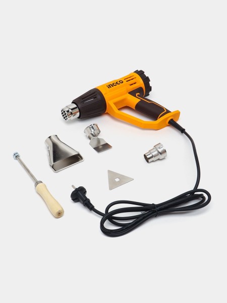 Pistola De Calor 2000w C Set De Boquilla Hg200047 Ingco - Imagen 4