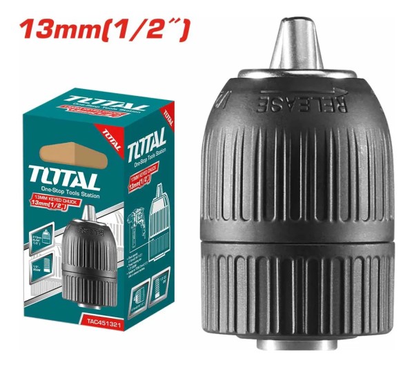 Mandril Total Sin Llave 1/2 - 13mm Tac451321 - Imagen 3