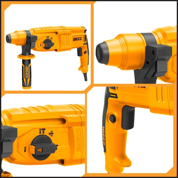 Rotomartillo 800w 2.5j Encastre Sds Plus Ingco - Imagen 3