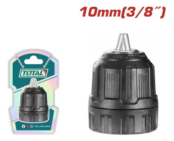 Mandril Rapido Sin Llave 10mm Total Tac451016 - Imagen 2