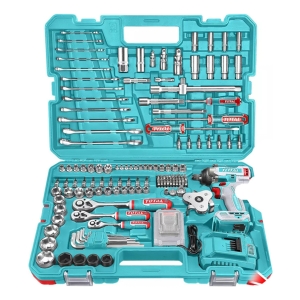 Kit Total 152 Piezas Llave Impacto 20v 1/2'' 500nm Brushless