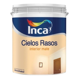 Inca Pintura Interior Cielos Rasos Blanco 20lts