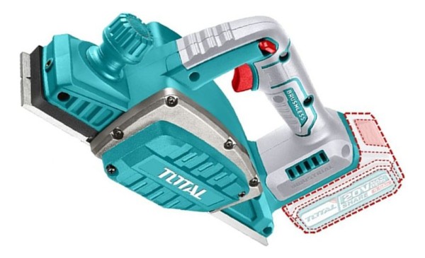 Cepillo Garlopa Inalambrico 20v Total Motor Sin Carbones - Imagen 2