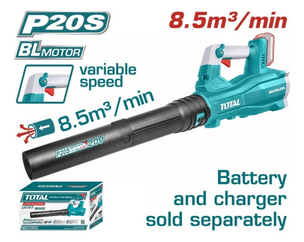 Sopladora S/carbones A Batería Total 20v Tabli20428 | Elsue - Imagen 2
