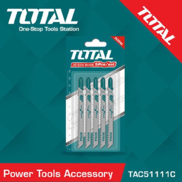 Set De 10 Hojas Para Caladora Madera Total En T - Imagen 4