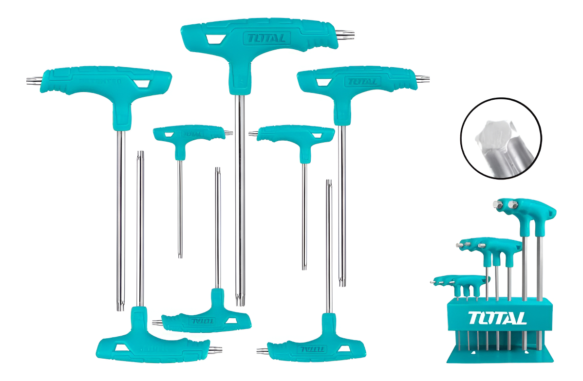 Juego De Llave Torx Con Mango En T De 8 Piezas Thhw80836