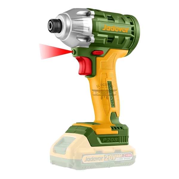 Atornillador De Impacto 20v 170nm +2 Baterías Y Carg Jadever