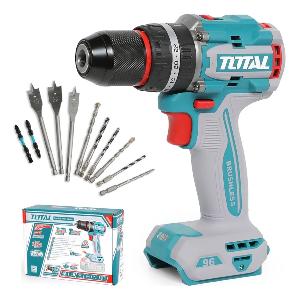 Taladro Atornillador Percut. 20v Total 96nm Brushless Indust - Imagen 3