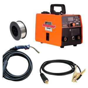 Soldadora Inverter Smarter Mig Flux Y Electrodo 100amp Fx120