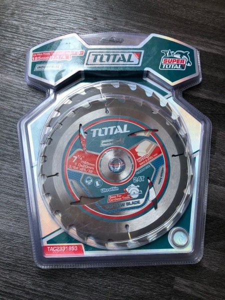 Set Pack Kit 2 Discos 7 1/4 P Sierra Circular 24 Dientes - Imagen 4