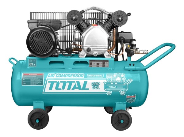 Compresor Aire Total 50 Lt 2 Hp 2 Cilindro 119l/m Tc22005506 - Imagen 3
