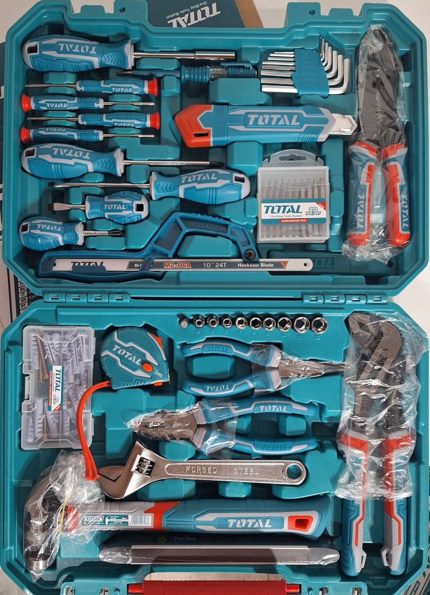 Set 168 Herramientas De Mano Total Thkthp21686 - Imagen 4