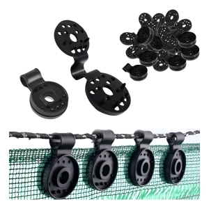 Broches Para Malla Tela Sombra / Origen Nacional / X10 Uni.