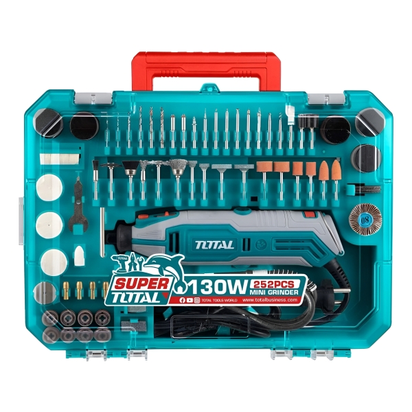 Mini Torno Electrico 252 Piezas Total 130w