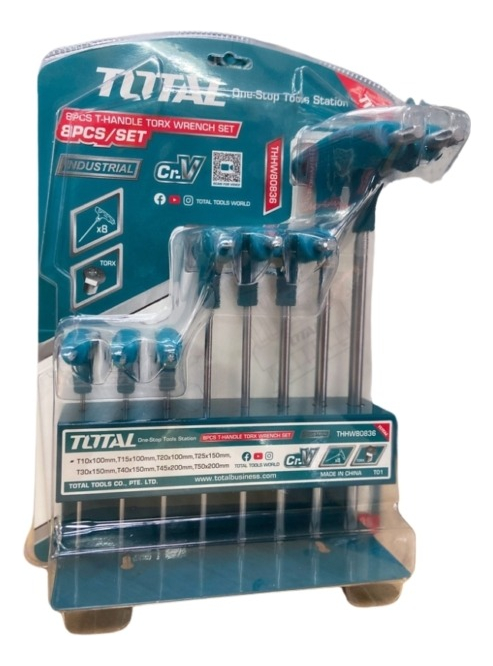Juego De Llave Torx Con Mango En T De 8 Piezas Thhw80836 - Imagen 4