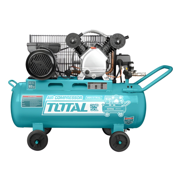 Compresor Aire Total 50 Lt 2 Hp 2 Cilindro 119l/m Tc22005506
