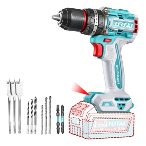 Taladro Atornillador Percut. 20v Total 96nm Brushless Indust