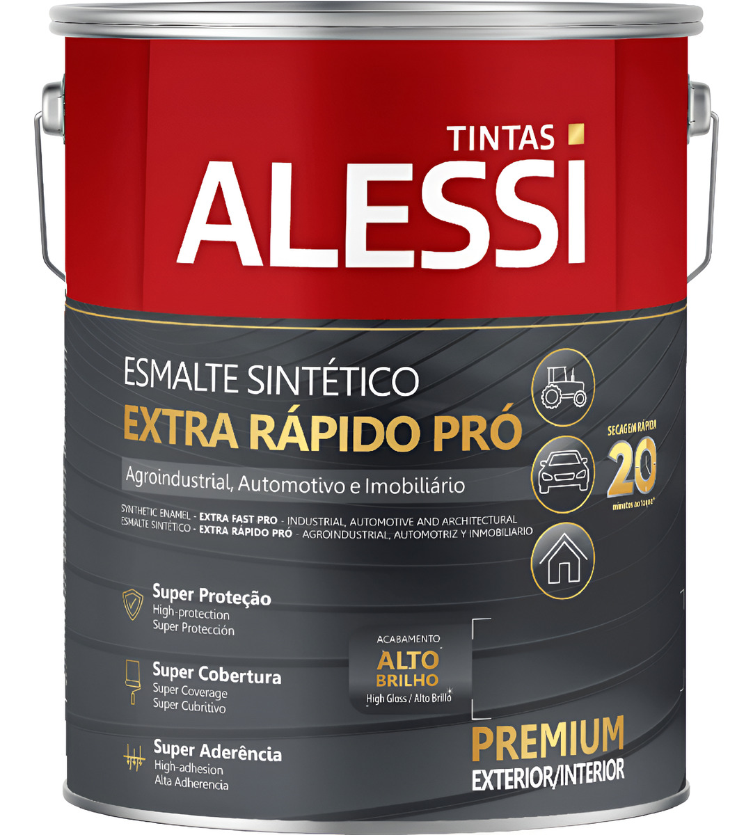 Esmalte Sintético Brillante Int/ext Premium Alessi 3.6 Lts - Imagen 16