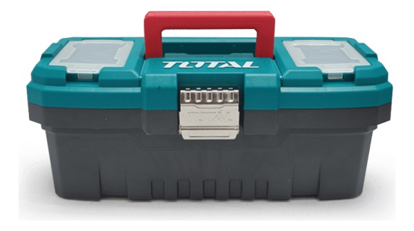 Caja Porta Herramientas Plastica 14 Broche Metálico Total - Imagen 3