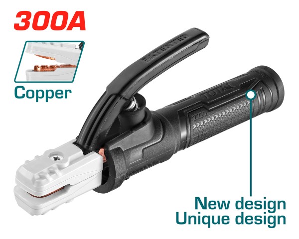 Pinza Porta Electrodo 300a Para Soldadora Twah3006 - Imagen 2