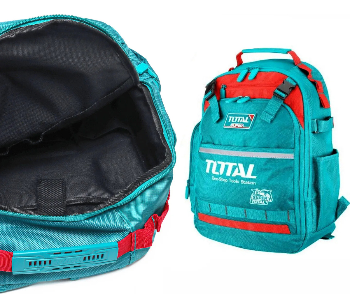 Mochila Bolso Porta Herramientas De Trabajo Resistente Total - Imagen 4