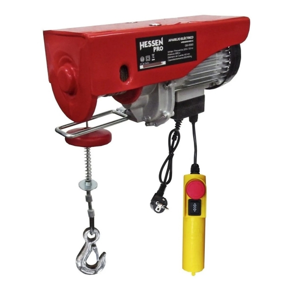 Aparejo Eléctrico Hessen 200kg 450w 12 / 6 Mt