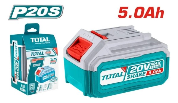 Batería Total 20v 5.0ah Litio Ion Multiherramientas P20s - Imagen 2