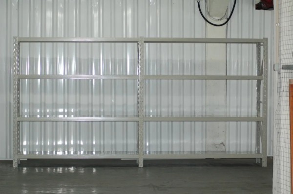 Estantería Medio Cuerpo Metálica Reforzada 2x2x0.6m 1200kg - Imagen 5