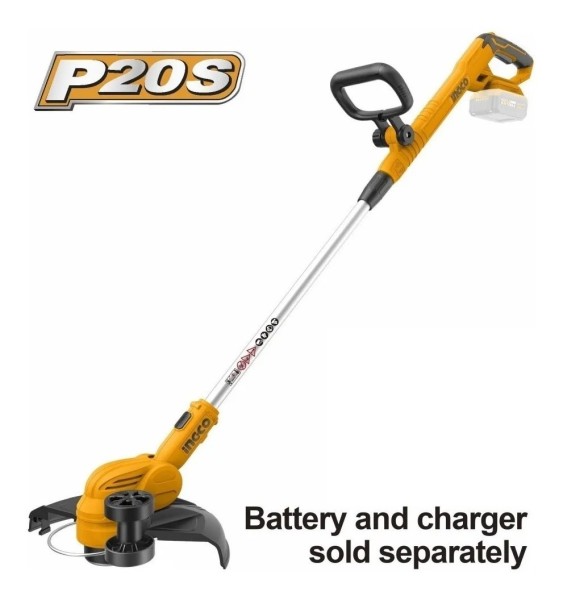 Bordeadora 20v P20s Ingco Cgtli20328 Bateria No Incluida - Imagen 2