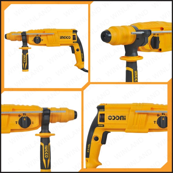 Rotomartillo Con Mandril Ingco Sds+ 800w 1200rpm 2.5 Joule - Imagen 5