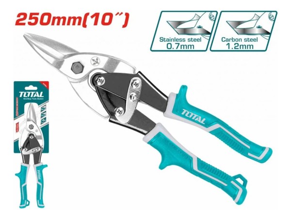 Tijera Corta Chapa 10'' Corte Recto Total Tht522106 Elsue - Imagen 3