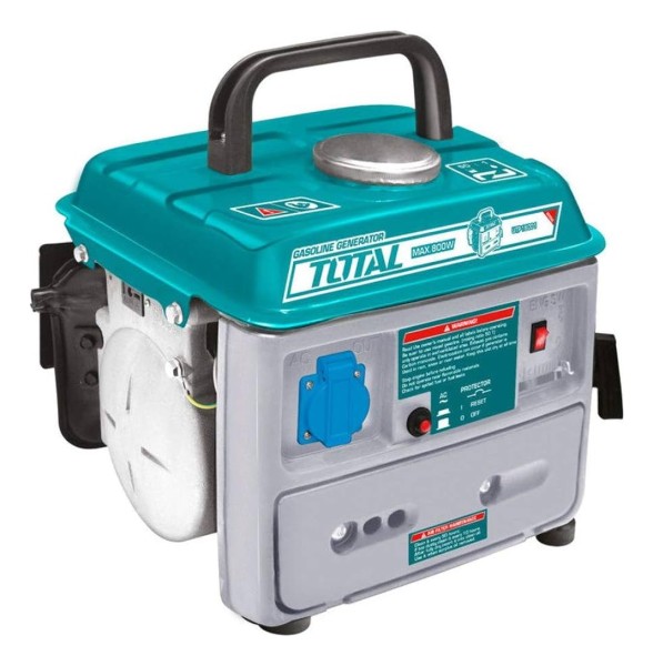 Generador Nafta 800w Camping Total 2t Tanque 4l Tp18001 - Imagen 3