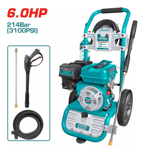 Hidrolavadora A Nafta 6hp Total Tgt250105 - Imagen 2