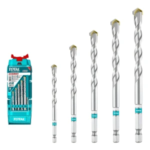 Set 5 Mechas Hormigon De 4 A 10mm Total Encastre Hexagonal