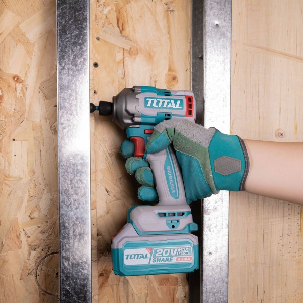 Atornillador De Impacto 20v Con Bater Total Brushless 285nm - Imagen 2