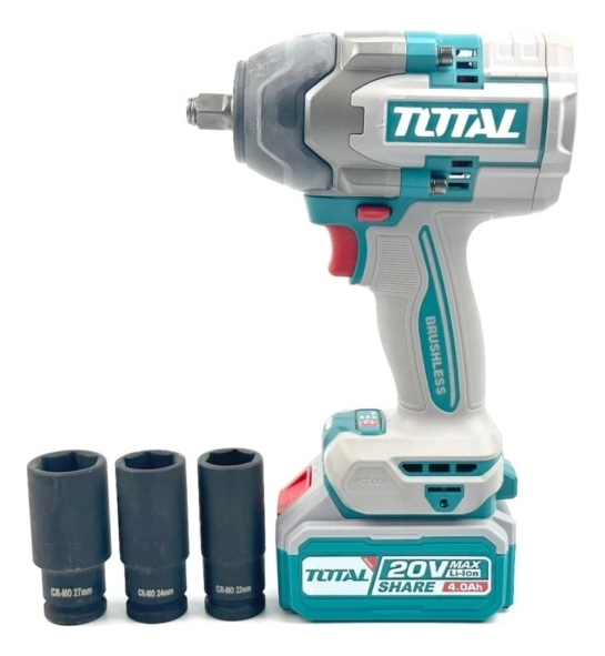 Llave Impacto 20v 1/2'' 850nm Total Tiwli2085 - Imagen 8