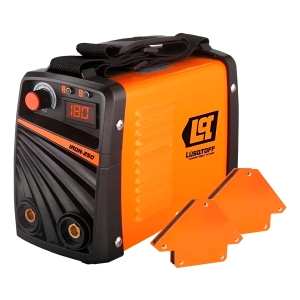 Soldadora Inverter Mma Inverter 180a + Escuadras Lusqtoff