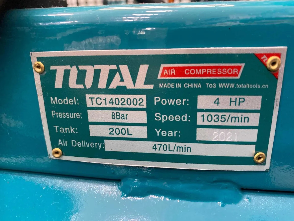 Compreso Aire Eléctrico Total 200 Lt 4 Hp Industrial - Imagen 6
