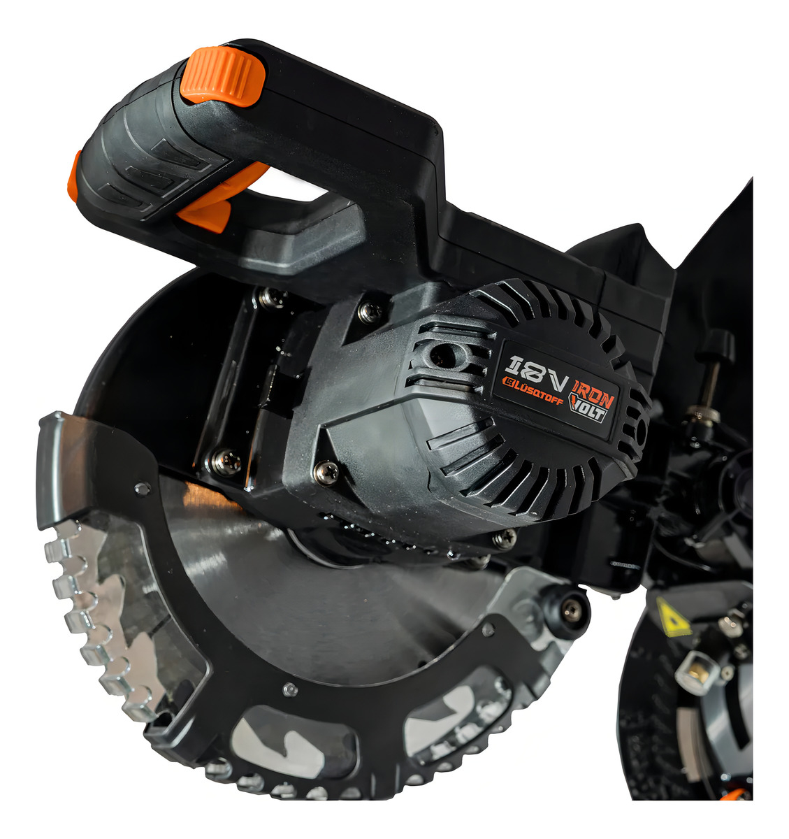 Sierra Ingletadora Deslizante Brushless 18v Lusqtoff Black S - Imagen 7