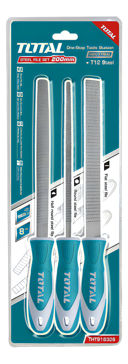 Limas Escofinas Para Madera 3 Piezas Total