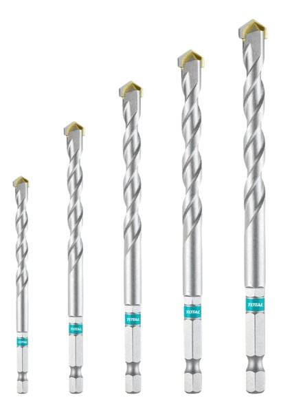Set 5 Mechas Hormigon De 4 A 10mm Total Encastre Hexagonal - Imagen 3